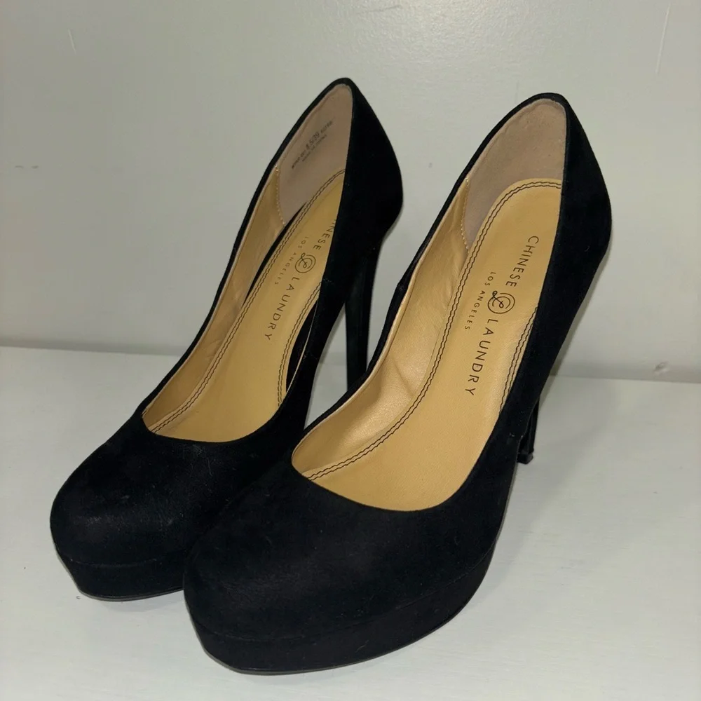 Chinese Laundry Classic Black Heels Womens Size 8.5
